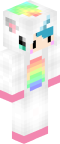 White Anime Minecraft Skin