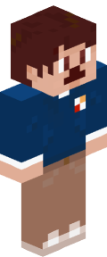 Navy Steve Minecraft Skin