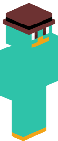 Teal Custom Minecraft Skin