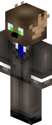 An image of the person's Minecraft character provided by mc-heads.net