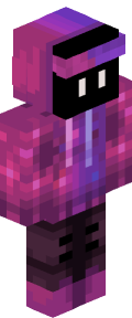 Purple Anime Minecraft Skin