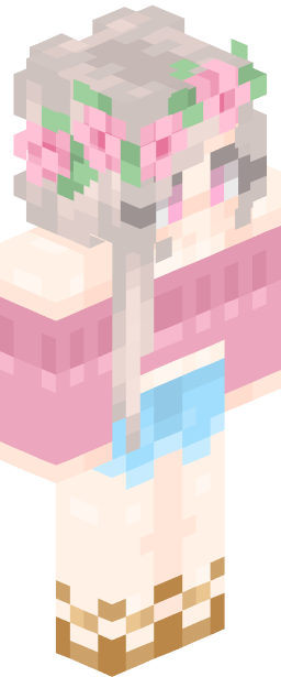 Sarah Minecraft skin full body