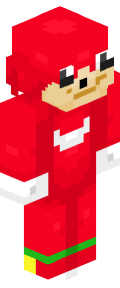 Red Anime Minecraft Skin