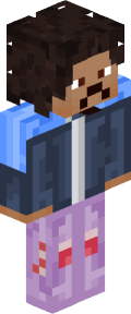 Gray Steve Minecraft Skin