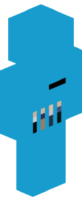 Teal Custom Minecraft Skin