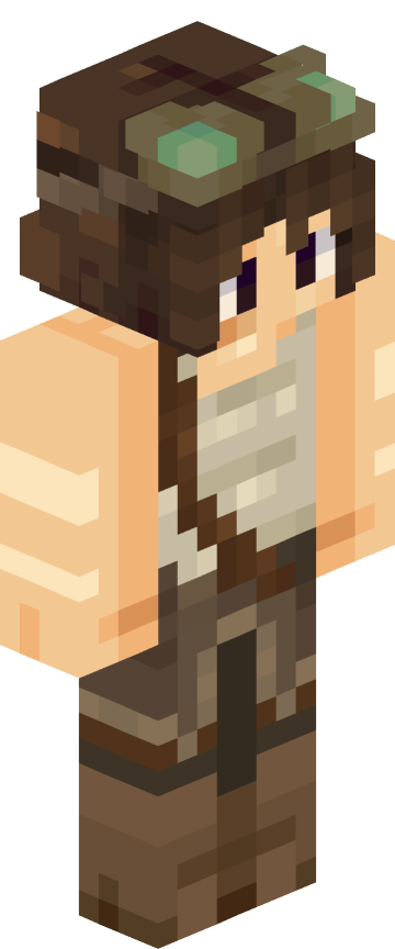 Скин для Minecraft зелёные — Зелёный скелет