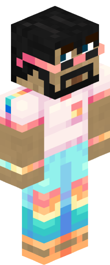 Shadow Miner Minecraft skin preview