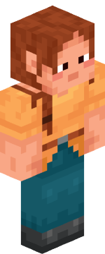 Skin Steve z diamentami