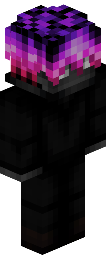 Скин для Minecraft зелёные — Чёрный с зелёным