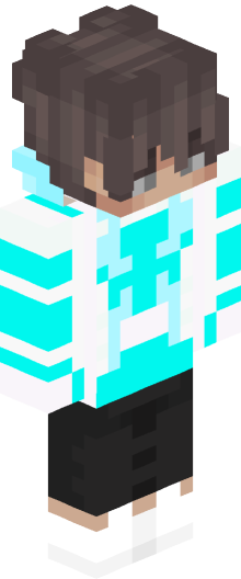 Soška hráče Kuba_czech25 v jeho Minecraft skinu
