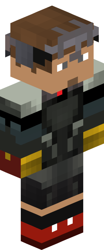 Скин для Minecraft крутые — Воин в сером
