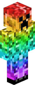 Skin Tęczowy Creeper
