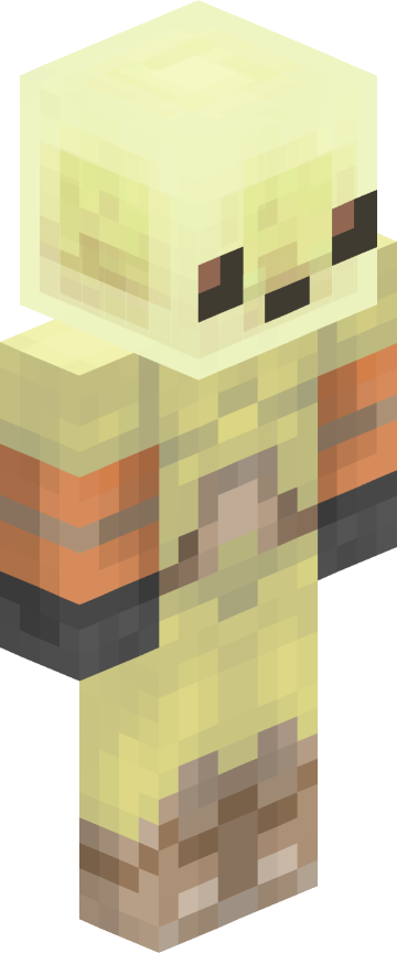 Скин для Minecraft воины — Полосатый шлем