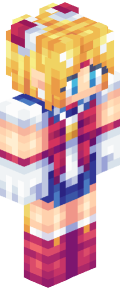 Gold Anime Minecraft Skin