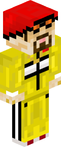 Gold Anime Minecraft Skin