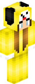 Gold Anime Minecraft Skin