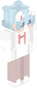 White Anime Minecraft Skin