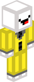 Gold Anime Minecraft Skin