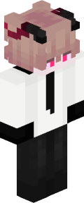 White Anime Minecraft Skin