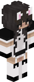 Black Anime Minecraft Skin