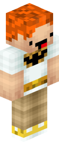 Orange Alex Minecraft Skin