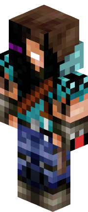 An image of the person's Minecraft character provided by mc-heads.net