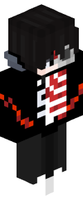 Black Anime Minecraft Skin