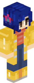 Gold Anime Minecraft Skin