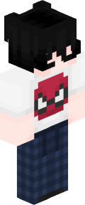 White Anime Minecraft Skin
