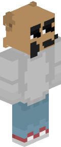 Silver Steve Minecraft Skin