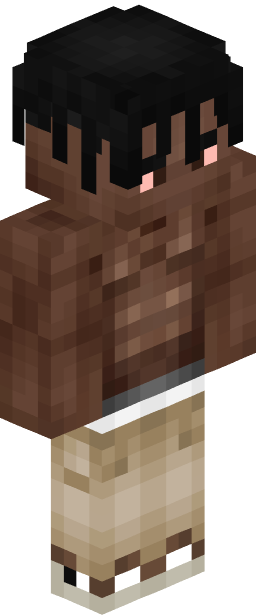 rolschaatsen Minecraft skin full body