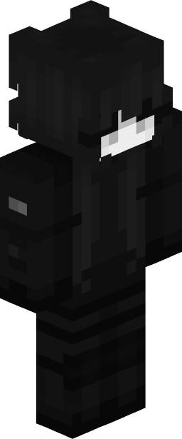 Blue Minecraft skin full body