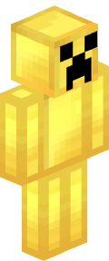 Gold Anime Minecraft Skin