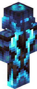 Sky Blue Anime Minecraft Skin