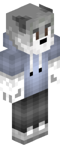 Gray Robot Minecraft Skin