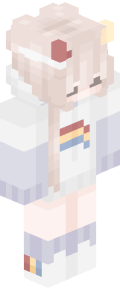 White Anime Minecraft Skin