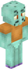 Sky Blue Anime Minecraft Skin