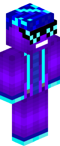 Purple Anime Minecraft Skin