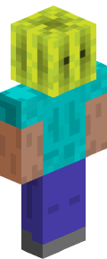 Teal Anime Minecraft Skin