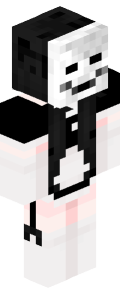 White Anime Minecraft Skin