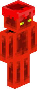 Red Anime Minecraft Skin