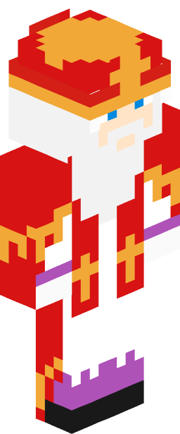 Sinterklaas Minecraft skin full body