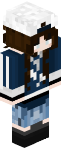 White Anime Minecraft Skin
