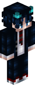 Black Anime Minecraft Skin