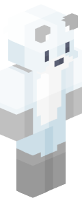 White Anime Minecraft Skin