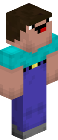 Gray Steve Minecraft Skin