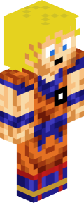 Gold Anime Minecraft Skin