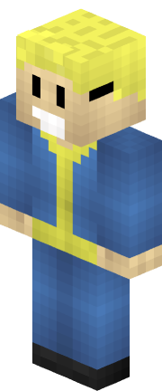 An image of the person's Minecraft character provided by mc-heads.net