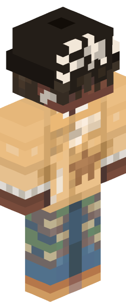 IShowSpeed Minecraft skin full body