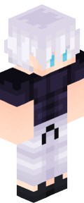 White Anime Minecraft Skin